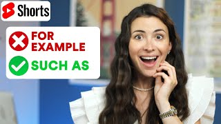 Stop saying “FOR EXAMPLE” | Use these alternatives to sound like a native #Shorts