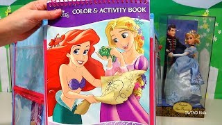 SWTAD Vids | Disney Princess Activities for Kids ! Toys and Dolls Fun Learning Video for Children