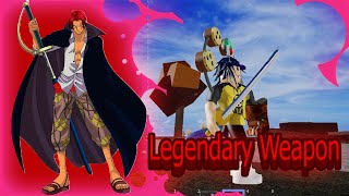 Como Coseguir La espada LEGENDARY de Shanks! Blox Piece Español