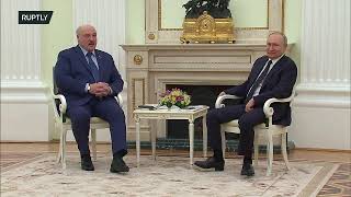 REFEED: Putin and Lukashenko meet in Moscow