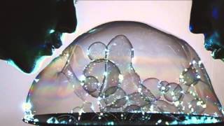 Slow Motion Blowing Bubbles Into Bubbles :: Keith Johnson BubbleArtist.com