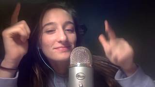 testing out a blue yeti mic! ASMR whisper, inaudible, triggers