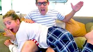 GETTING A SPANKING