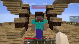 Играем в BedWars на сервере Minecraft (Выйгрышь и позор) №1