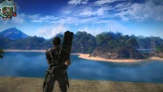 Just Cause 2 прикол с самолетами )))
