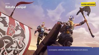 Fornite Gameplay español : Semana 4 de desafios , Vamos a hacerlo juntos !! !! !! !!