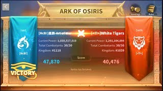 Rise Of Kingdoms - K1118 NCB! vs K1039 White Tigers