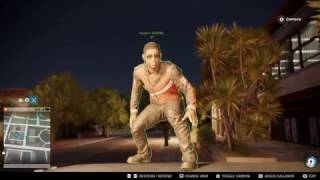 WATCH DOGS 2 ONLINE CO-OP PARKOUR & COMBAT!!