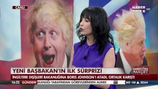 Aslı Şafak Boris Johnson'ı Habertürk Manşet programında anlattı