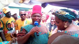OBELEDU STOOD STILL.... AS CHIEF SIR VICTOR UMEH OFR (OHAMADIKE NDI IGBO ) COMMISERATES WITH HON.