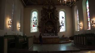 Inside the Oslo Cathedral, Oslo, Norway