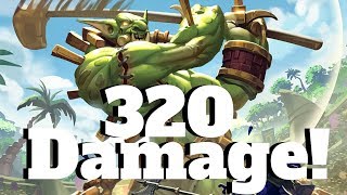 320 Damage?!? Crazy Linecracker Mad Summoner TTK! [Hearthstone Game of the Day]
