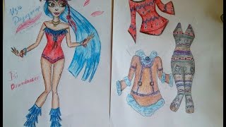 Бумажные куклы Монстер Хай (MonsterHigh) и другие