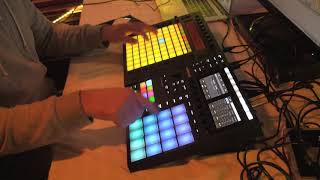 3x Gravity Live Beat Practice (Maschine MK3, Ableton Push)