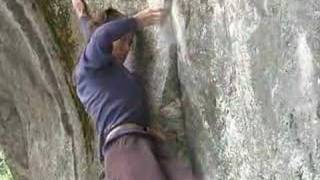 Lyn Hill climbs Midnight Lightning