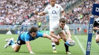 Full Time Short Highlights - Italy 9-40 England (Worldwide) | RBS 6 Nations
