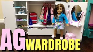 Awesome American Girl Closet - Wardrobe