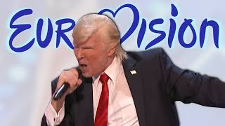 Donald Trump takes the USA to the Eurovision