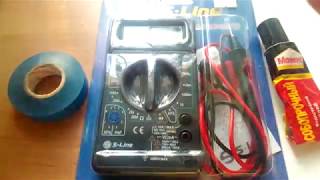 Проблема мультиметра DT-830B, и остальных из этой серии!