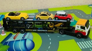 Обзор машинок для детей. Новые машинки. Автовоз. Игровой набор Cararama. Overview cars for children.