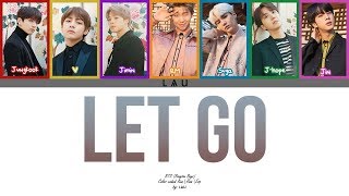 BTS (防弾少年団) - 'Let go' (Kang|Rom|Esp) (COLOR CODED)