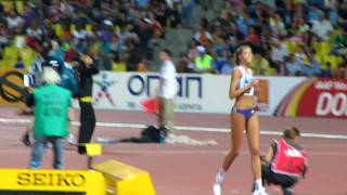 Vlasic third at 2.10m+dance-High jump Women