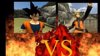 Goku vs Naruto (Shippuden)