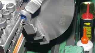 Usinagem porca sextava esquerda (machining hex nut left)