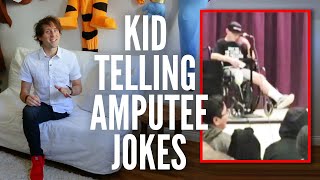 Kid Tells Amputee Jokes at School Talent Show