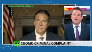 Line between 'creepy' & 'criminal' will determine Cuomo's fate (Full show)