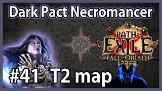 Build Update + T2 Map: Beach - Dark Pact Necromancer #41 - SSF Path of Exile 3.0 Harbinger League