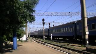 ЧС2-591 (КВР ЗЭРЗ) с поездом №294 Киев - Евпатория