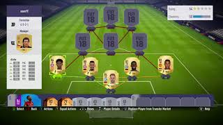 Best team on FIFA!- FIFA 18 600k hybrid squad builder