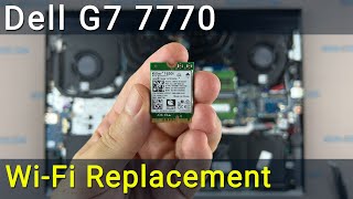 Dell G7 7700 Wi-Fi card replacement