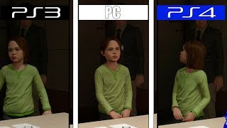 Beyond: Two Souls | PC vs PS4 vs PS3 | 4K Graphics Comparison