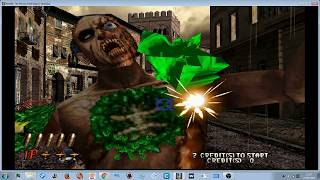 MAME 202 - THE HOUSE OF THE DEAD 2 :L TEST - GT1030 i72600 3.4ghz