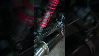 Honda CB125F: Echappement DanMoto Carbon GP avec chicane