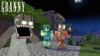 MONSTER SCHOOL : GRANNY'S REVENGE - Minecraft Animation