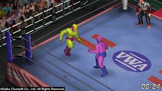 Star Man vs The Amazon (Pro Wrestling NES) VWA Championship