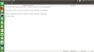 How to convert rdd to dataframe using pyspark