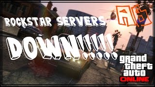 Gta 5 Online Next Gen | Rockstar Cloud Server Down|