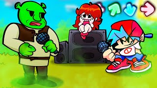 Friday Night Funkin vs ШРЕК! Устроил Жесткий Рэп Батл на Болоте! Фрайдей Найт Фанкин vs Шрек