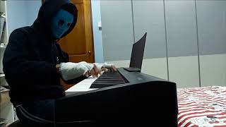 Eyeless Jack plays Unravel on Piano