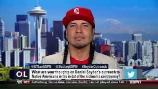 ESPN Outside the Lines Redskins Debate w/ Gyasi Ross and Dave Zirin