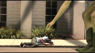 the making of Black Cloud - #2 giant girl eats homeless man