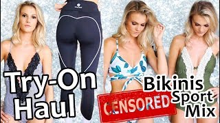 XXXL TRY-ON HAUL BIKINI, SPORT & MIX für 900€!? August 2018 I Cindy Jane