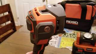 Ridgid Light Cannon Review