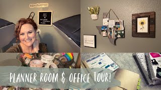 OFFICE & PLANNER ROOM TOUR | january 2020 | tattooed teacher plans