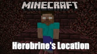 Herobrine's Location Official Trailer - Minecraft Boss Fight Map