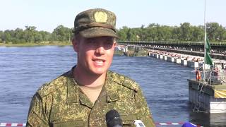Масштабные военно-технические учения прошли в Абакане на реке Енисей - Абакан 24